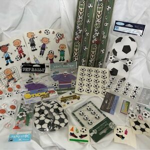 Soccer Scrapbook Stickers